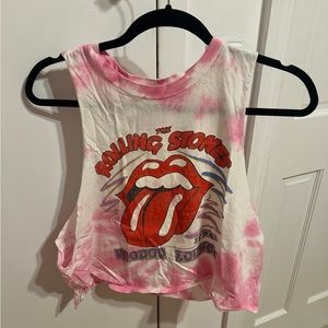 Rolling Stones Tie Dye Shirt - L